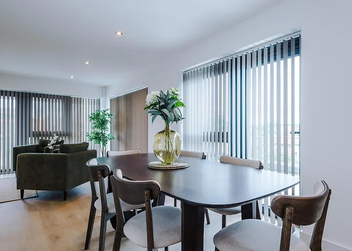 Appartement - Penthouse Vibes, Roof Terrace 3 Bed Sleeps 6