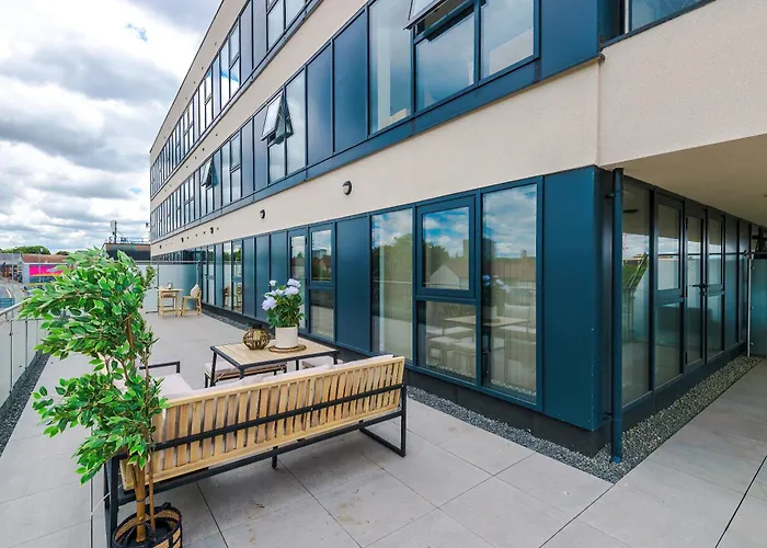 - Penthouse Vibes, Roof Terrace 3 Bed Sleeps 6 Appartement