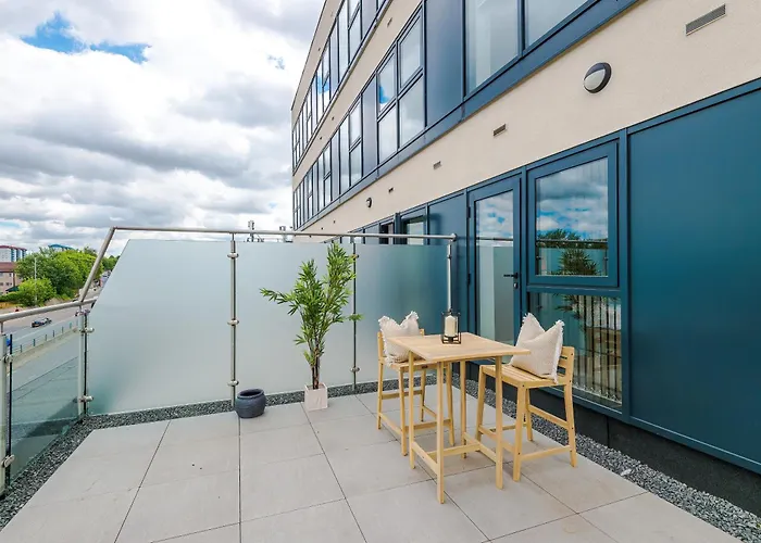 - Penthouse Vibes, Roof Terrace 3 Bed Sleeps 6 Appartement