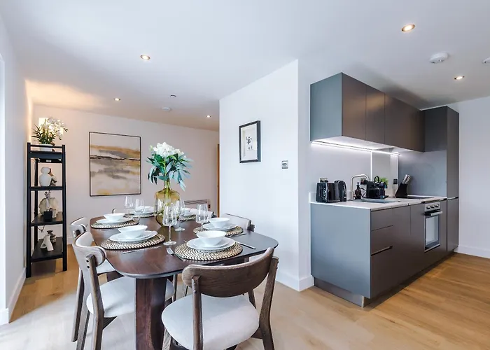 Appartement - Penthouse Vibes, Roof Terrace 3 Bed Sleeps 6