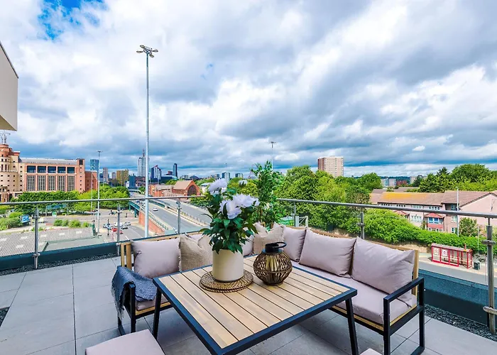Апартаменти - Penthouse Vibes, Roof Terrace 3 Bed Sleeps 6