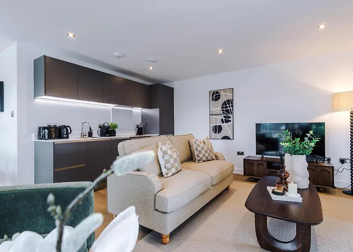 - Penthouse Vibes, Roof Terrace 3 Bed Sleeps 6 Appartement *